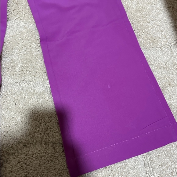 FIGS Isabel HW Wide Leg Scrub Pant Ultraberry - Picture 6 of 11